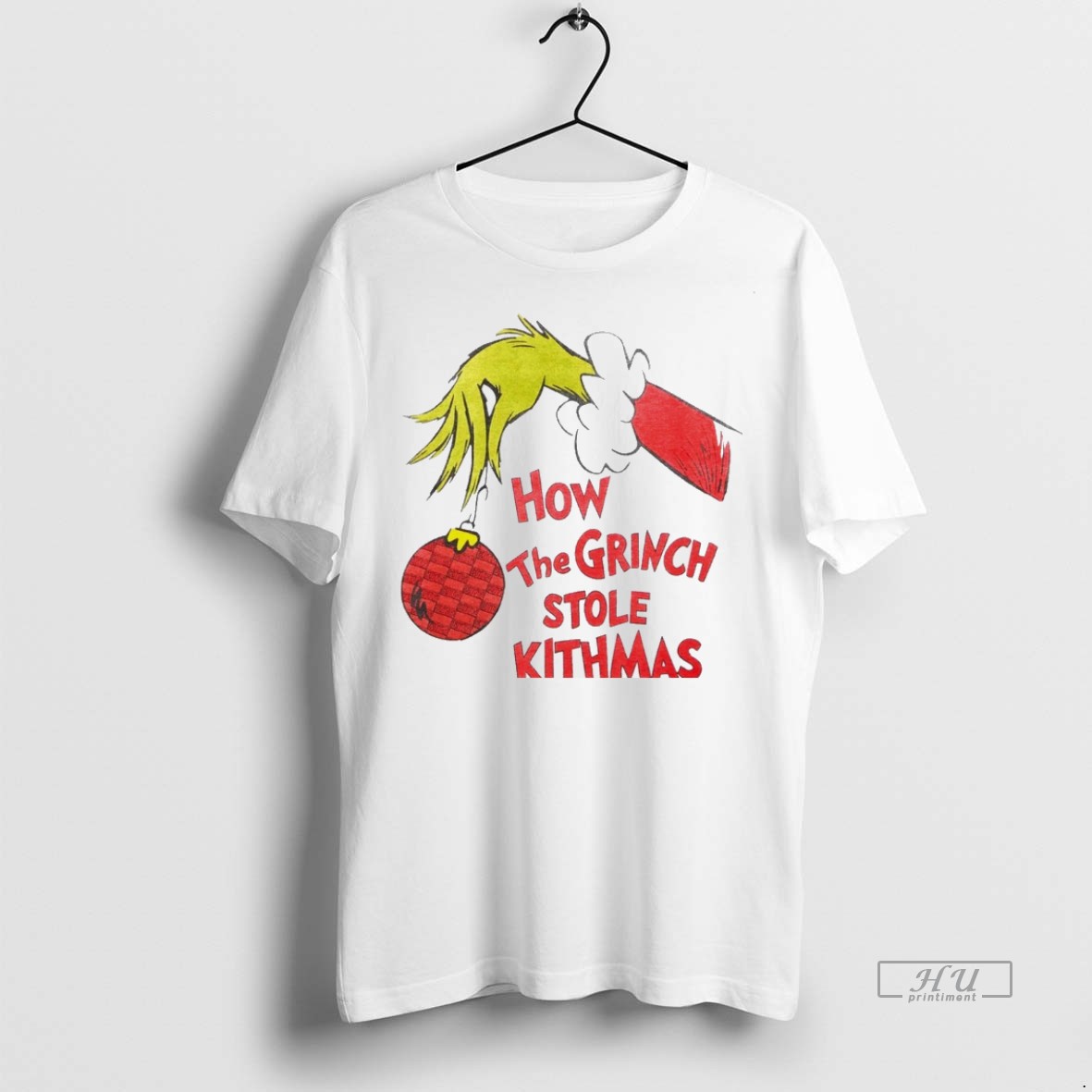 Viral Christmas How The Grinch Stole Kithmas White Tee Shirt Sweater Hoodie