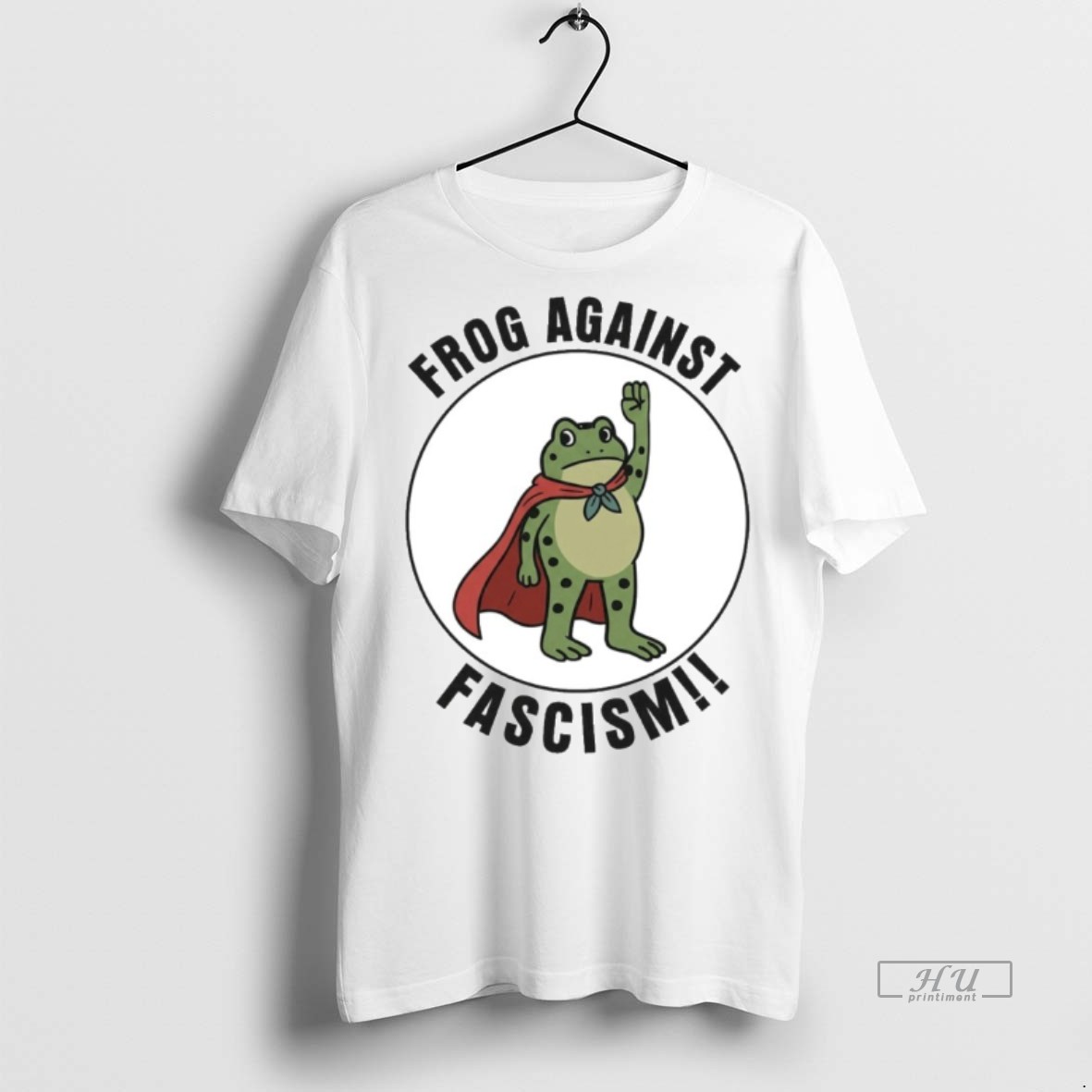 Viral Frog Against Fascism Tee Shirt Sweater Hoodie