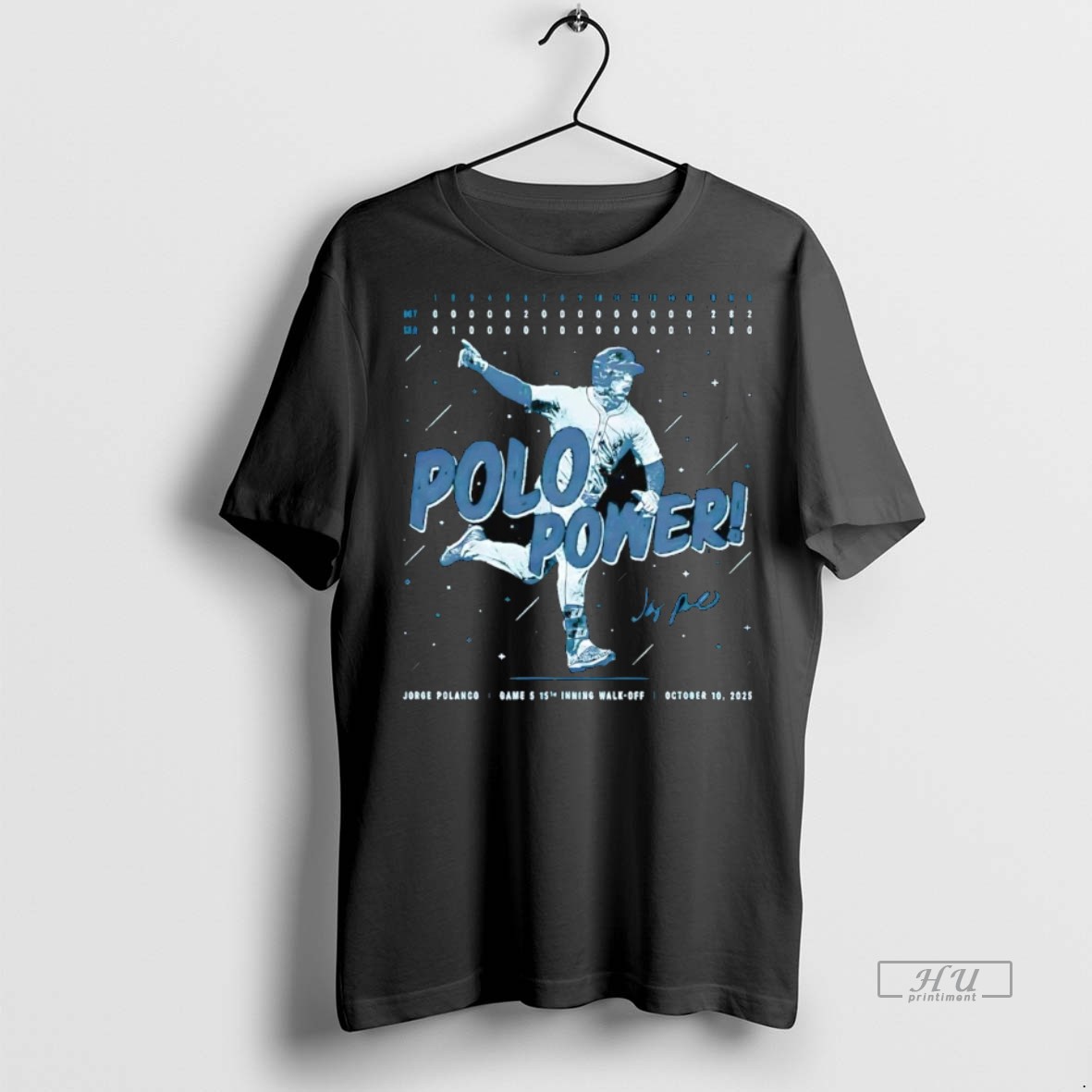 Viral Jorge Polanco Polo Power 15th Inning Tee Shirt Sweater Hoodie