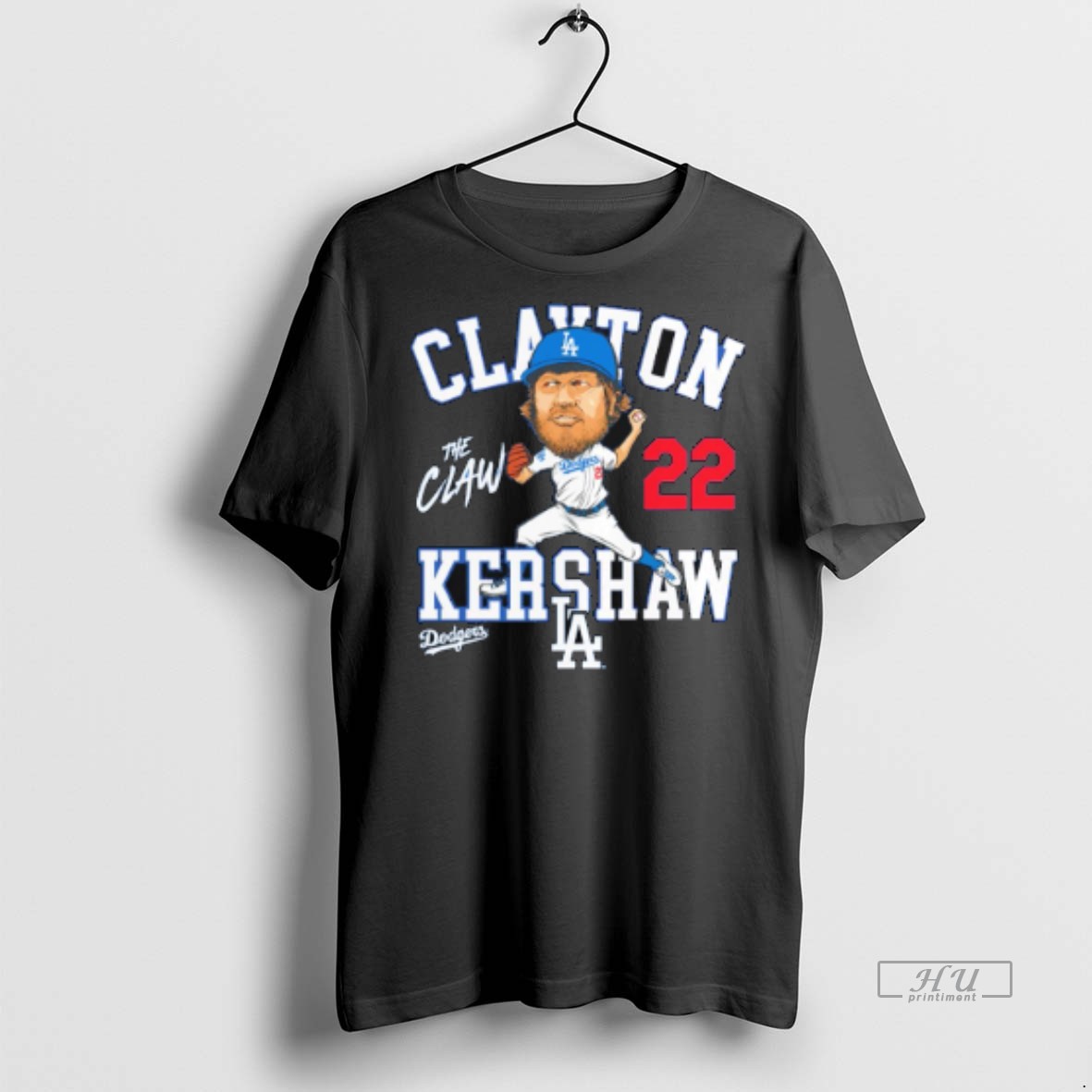 Viral Los Angeles Dodgers Clayton Kershaw The Claw Caricature Tee Shirt Sweater Hoodie