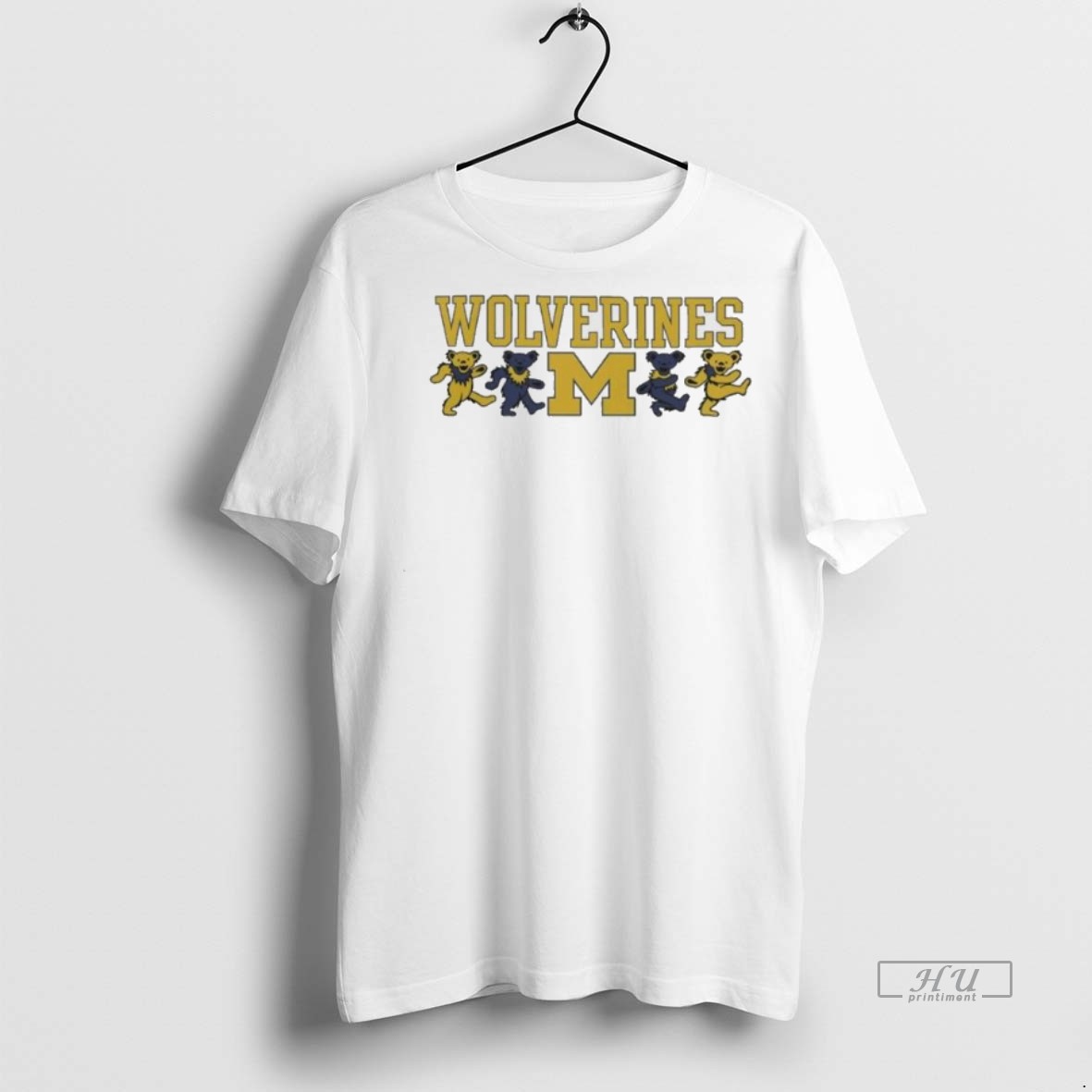 Viral Michigan Wolverines X Grateful Dead Mascot Bears 2025 Tee Shirt Sweater Hoodie