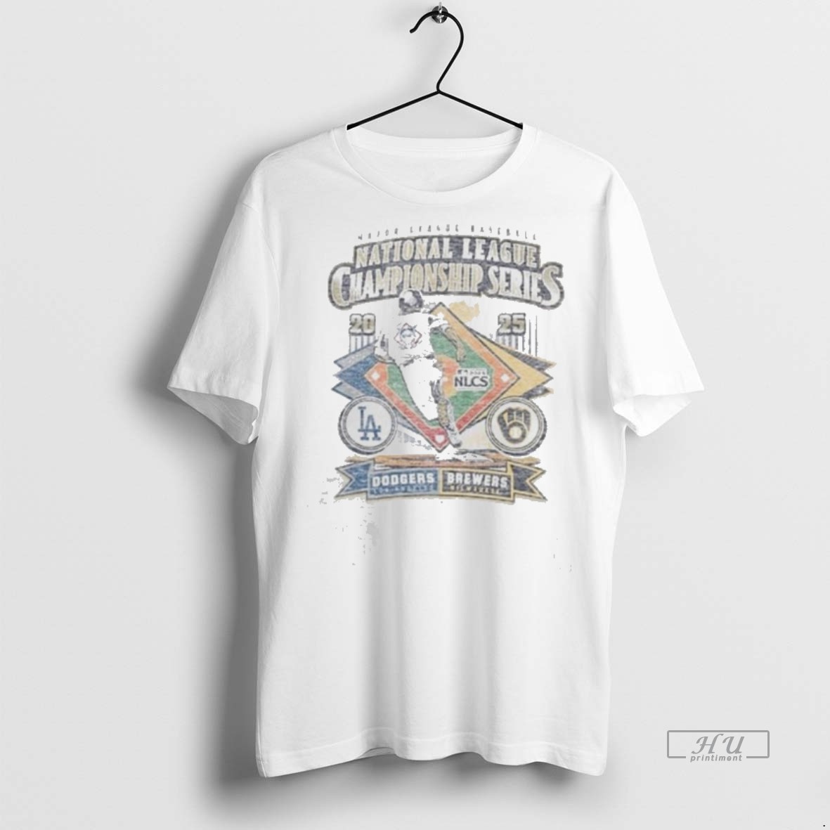 Viral Milwaukee Brewers Vs La Dodgers 2025 Nlcs Match Up Dueling Franklin Tee Shirt Sweater Hoodie 2