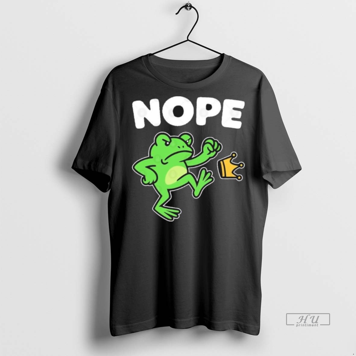 Viral No Kings Nope Portland Frog Protest Tee Shirt Sweater Hoodie