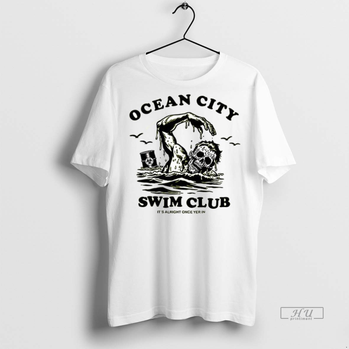 Viral Ocean City Swim Club Its Alright Once Yer In Ceramic Ceramic And Classic Dad Cap Tee Shirt Sweater Hoodie