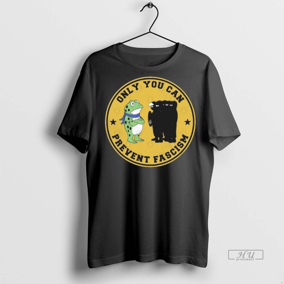 Viral Only You Can Prevent Fascism Portland Frog Tee Shirt Sweater Hoodie