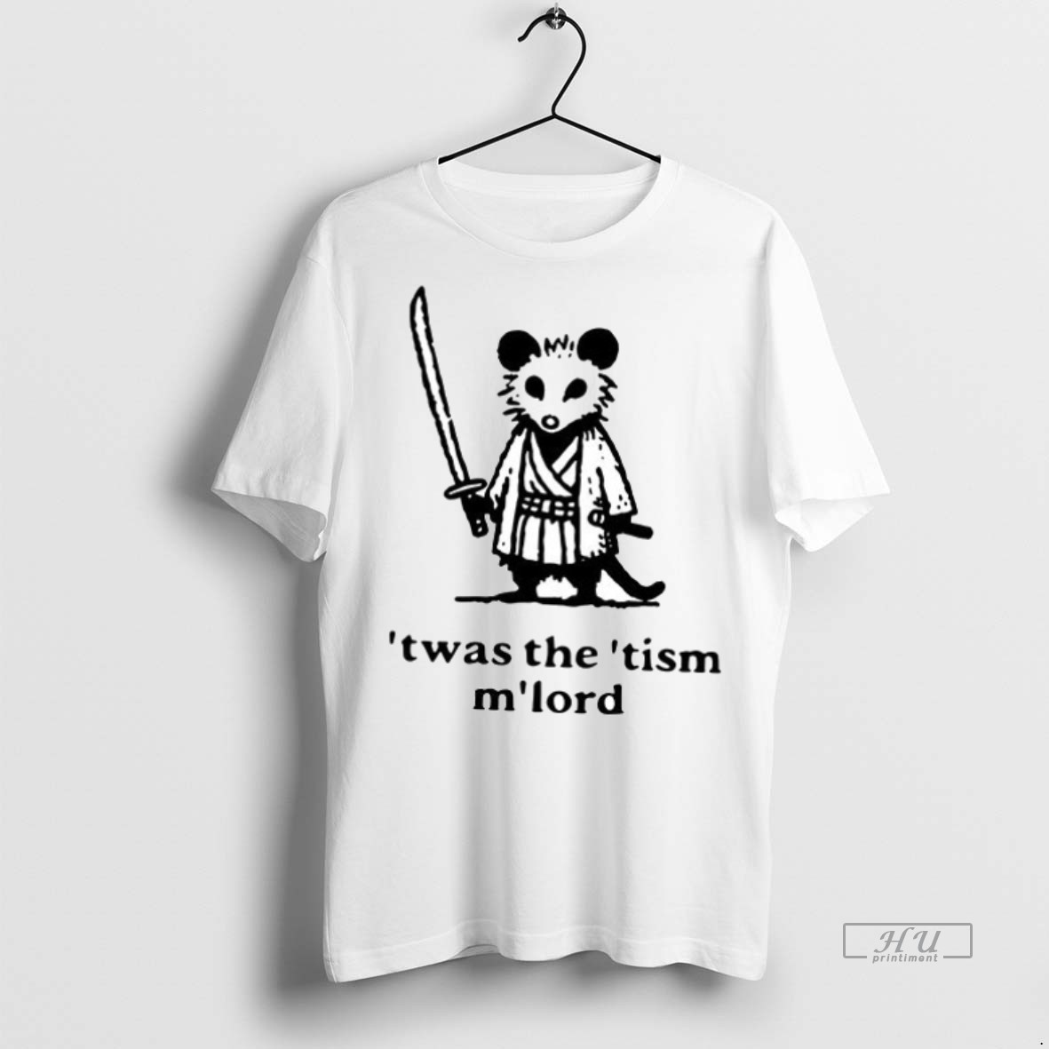 Viral Opossum Samurai Twas The Tism Mlord Ceramic Ceramic And Classic Dad Cap Tee Shirt Sweater Hoodie
