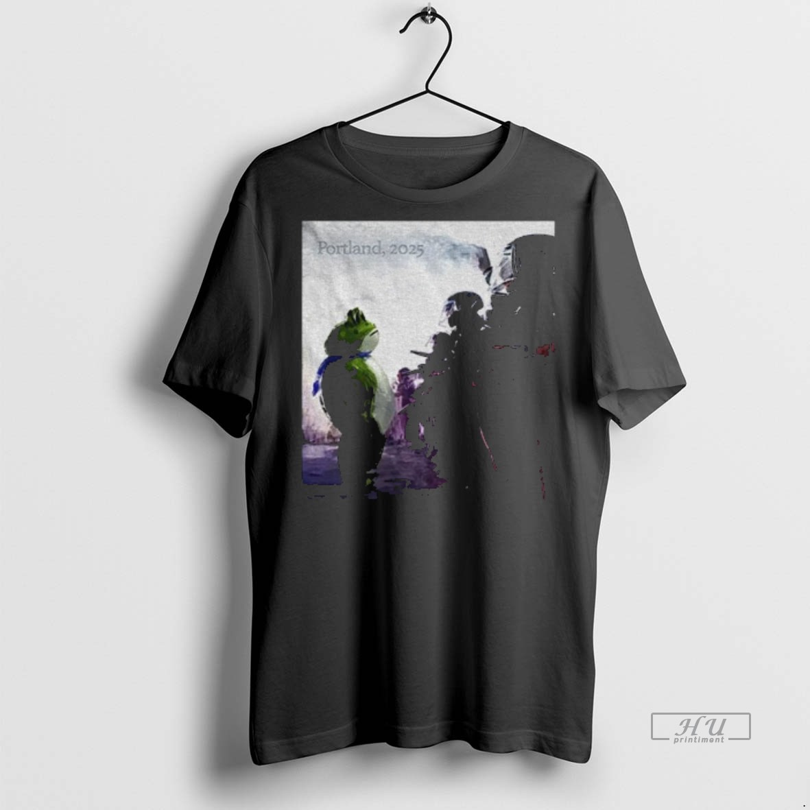 Viral Resist Portland Frog I Stand With Frog Poland 2025 Art Tee Shirt Sweater Hoodie