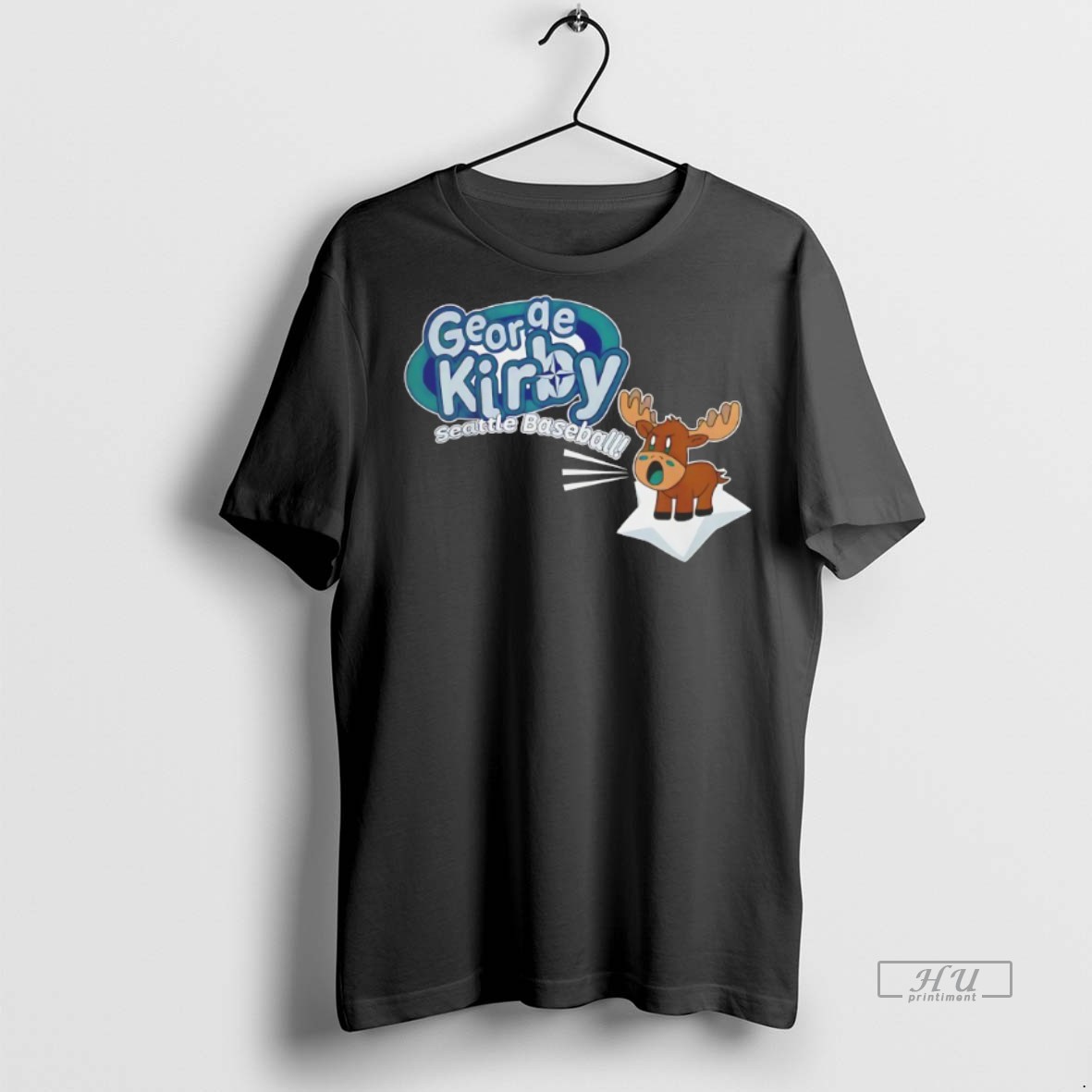 Viral Seattle Mariners George Kirby Moose Tee Shirt Sweater Hoodie