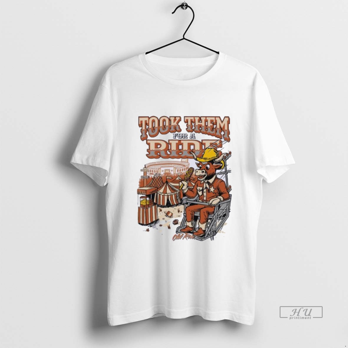 Viral Texas Longhorns Beat Oklahoma Took Them For A Ride Tee Shirt Sweater Hoodie