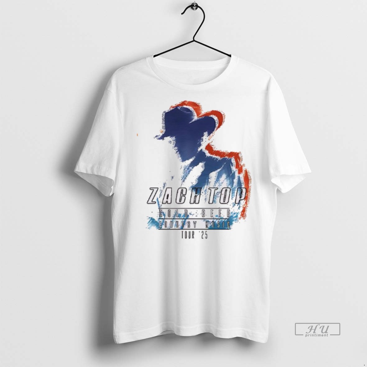 Viral Zach Top Cold Beer Country Music Tour 2025 Tee Shirt Sweater Hoodie