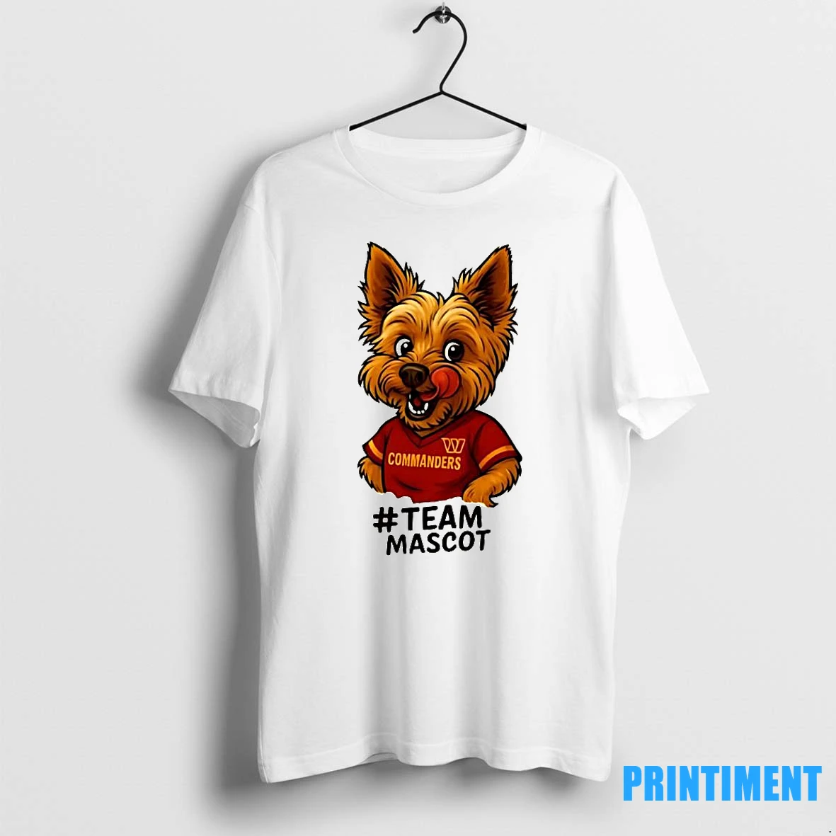 Washington Commanders Yorkie Hashtag Team Mascot Tshirts Sweater Hoodie