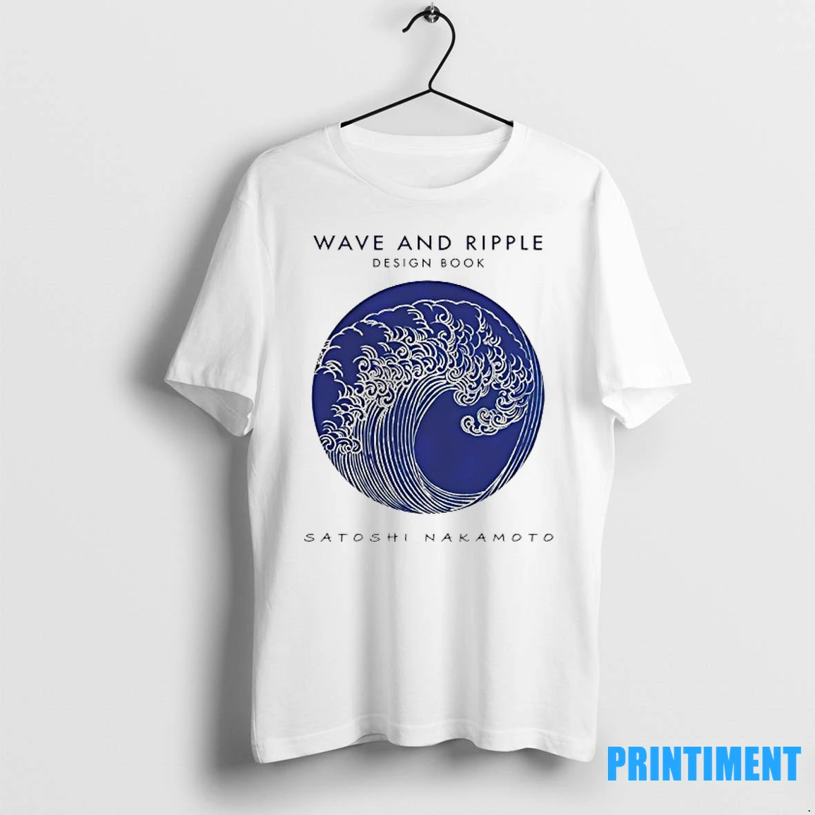 Wave And Ripple Design Book Satoshi Nakamoto Tshirts Sweater Hoodie