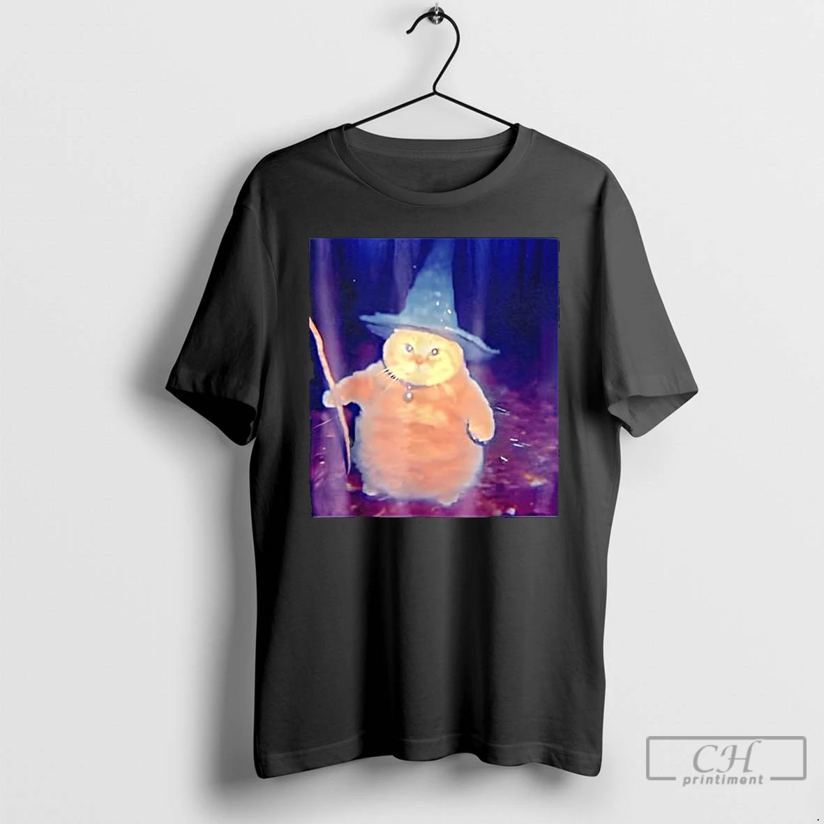 Wizard Cat Meme Vintage Halloween T Shirts Hoodie