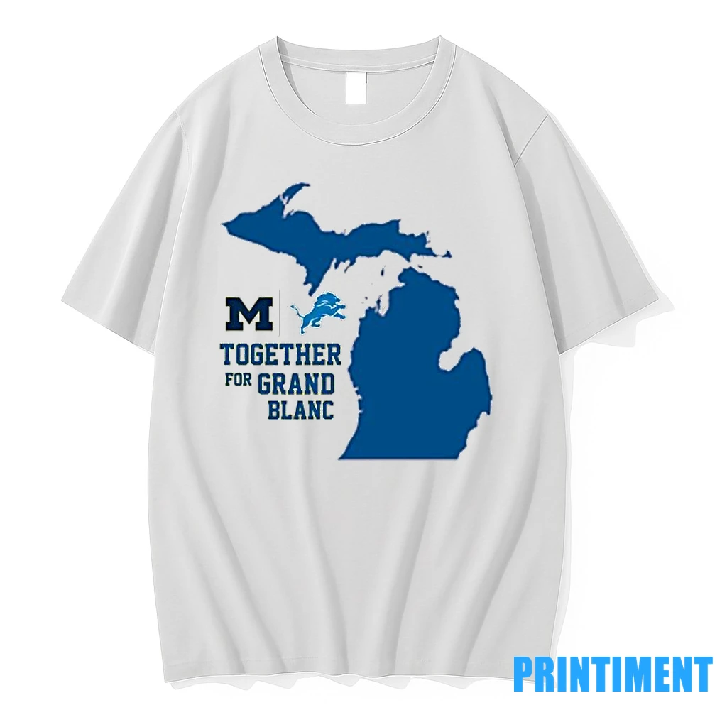 Wolverines And Lions Together For Grand Blanc Michigan Tshirts Sweater Hoodie