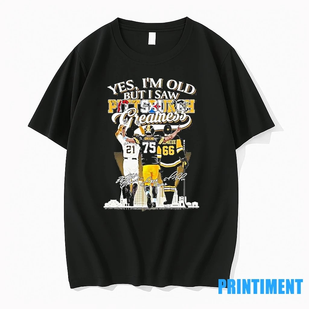 Yes Im Old But I Pittsburgh Sports Teams Greatness Tshirts Sweater Hoodie