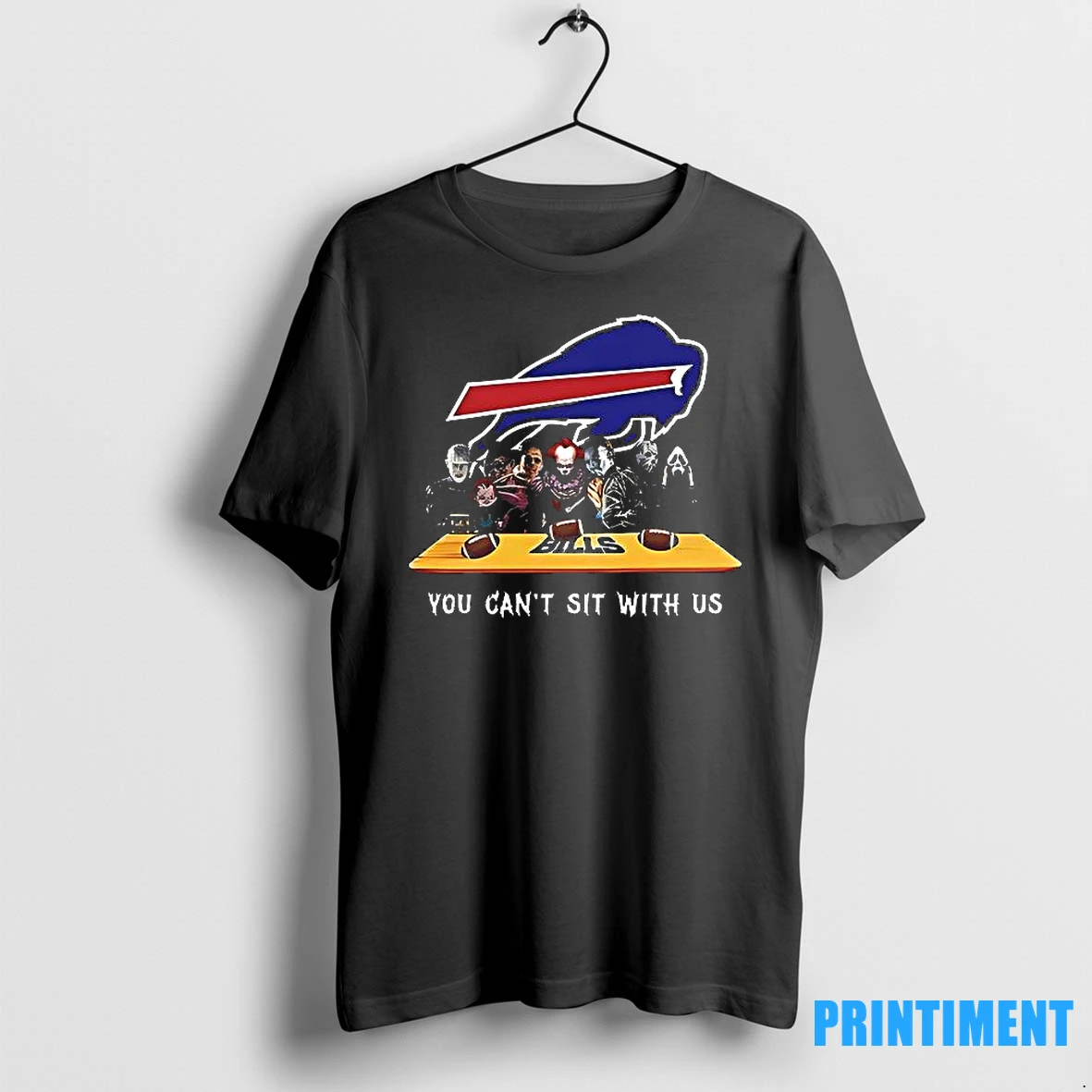 You Cant Sit With Us Bills Football Horror Movies Halloween Tshirts Sweater Hoodie