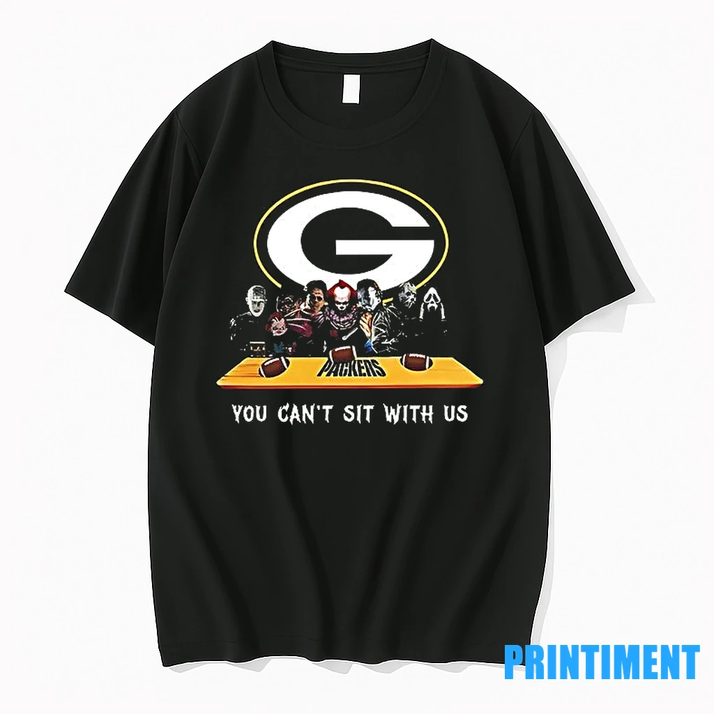 You Cant Sit With Us Packers Football Horror Movies Halloween Tshirts Sweater Hoodie