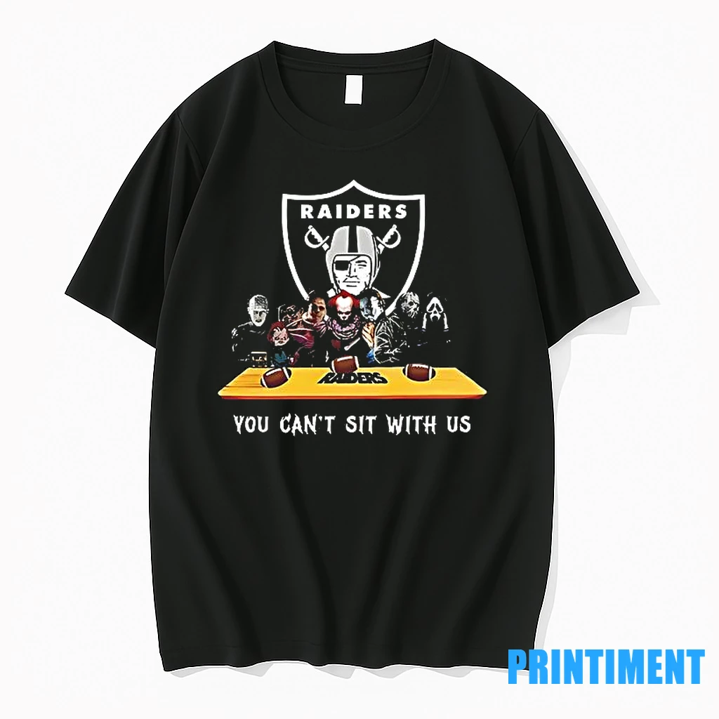 You Cant Sit With Us Raiders Football Horror Movies Halloween Tshirts Sweater Hoodie