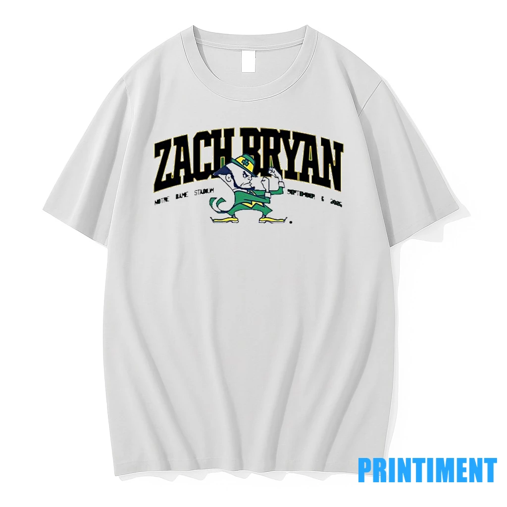 Zach Bryan X Notre Dame Fighting Irish Gameday 2025 Tshirts Sweater Hoodie
