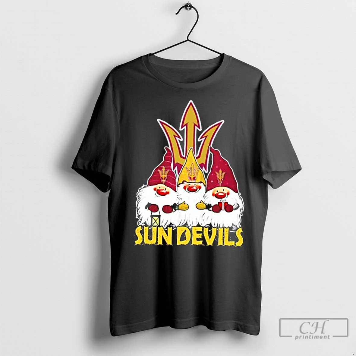 Classic Arizona State Sun Devils X Gnomes Xmas Christmas T Shirt
