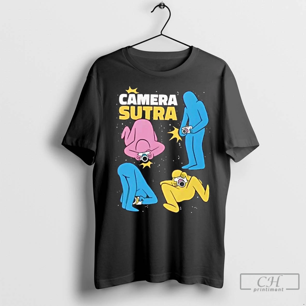 Classic Camera Sutra Photographer Parody T Shirt