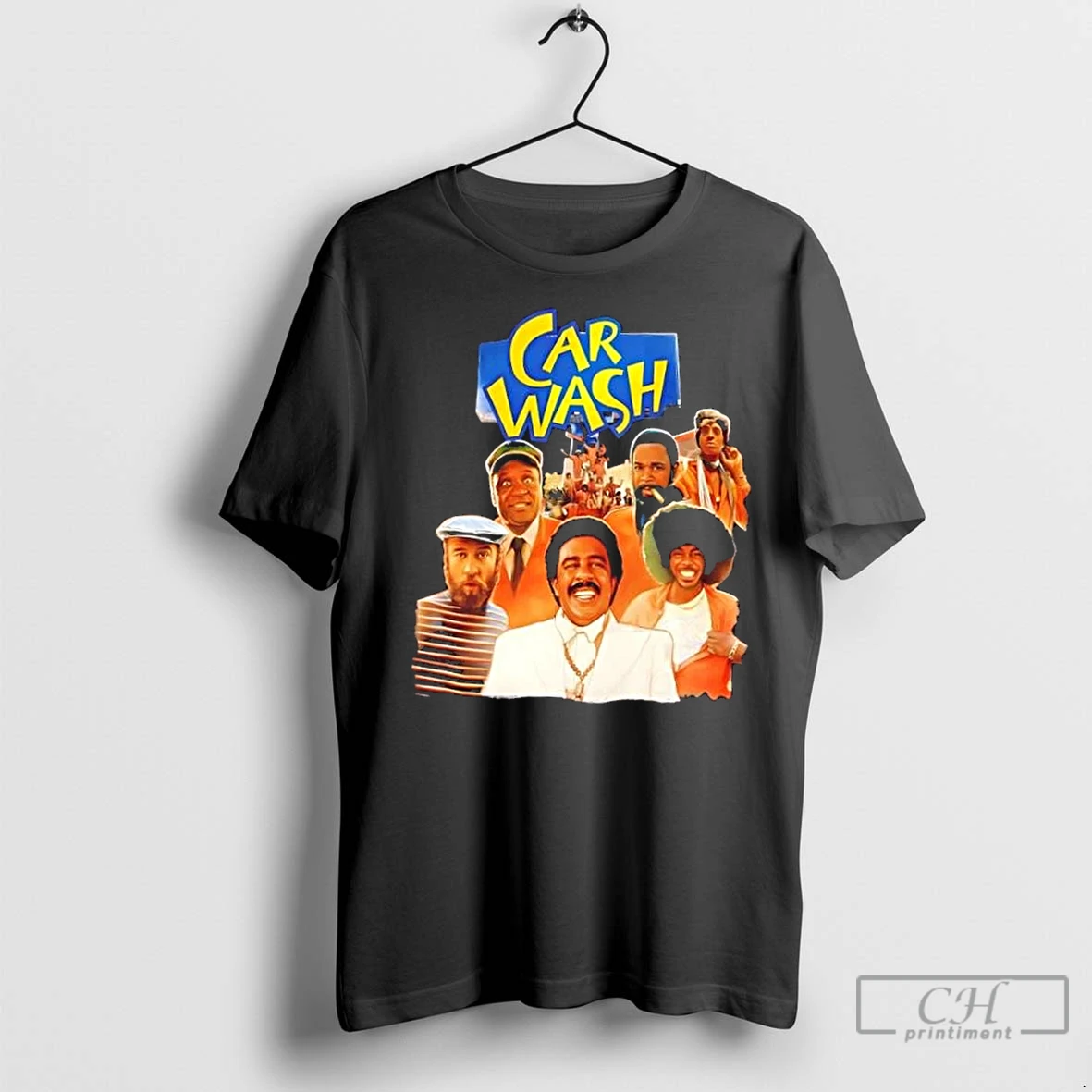 Classic Car Wash 1976 Richard Pryor Franklin Ajaye Vintage T Shirt