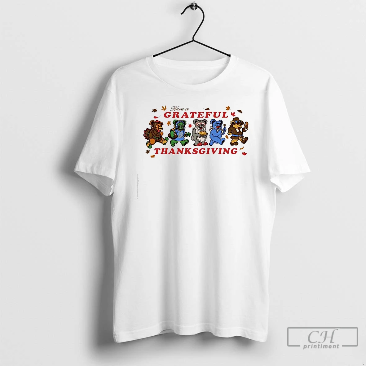 Classic Have A Grateful Thanksgiving Bears Sand T Shirts Sweater Hoodie