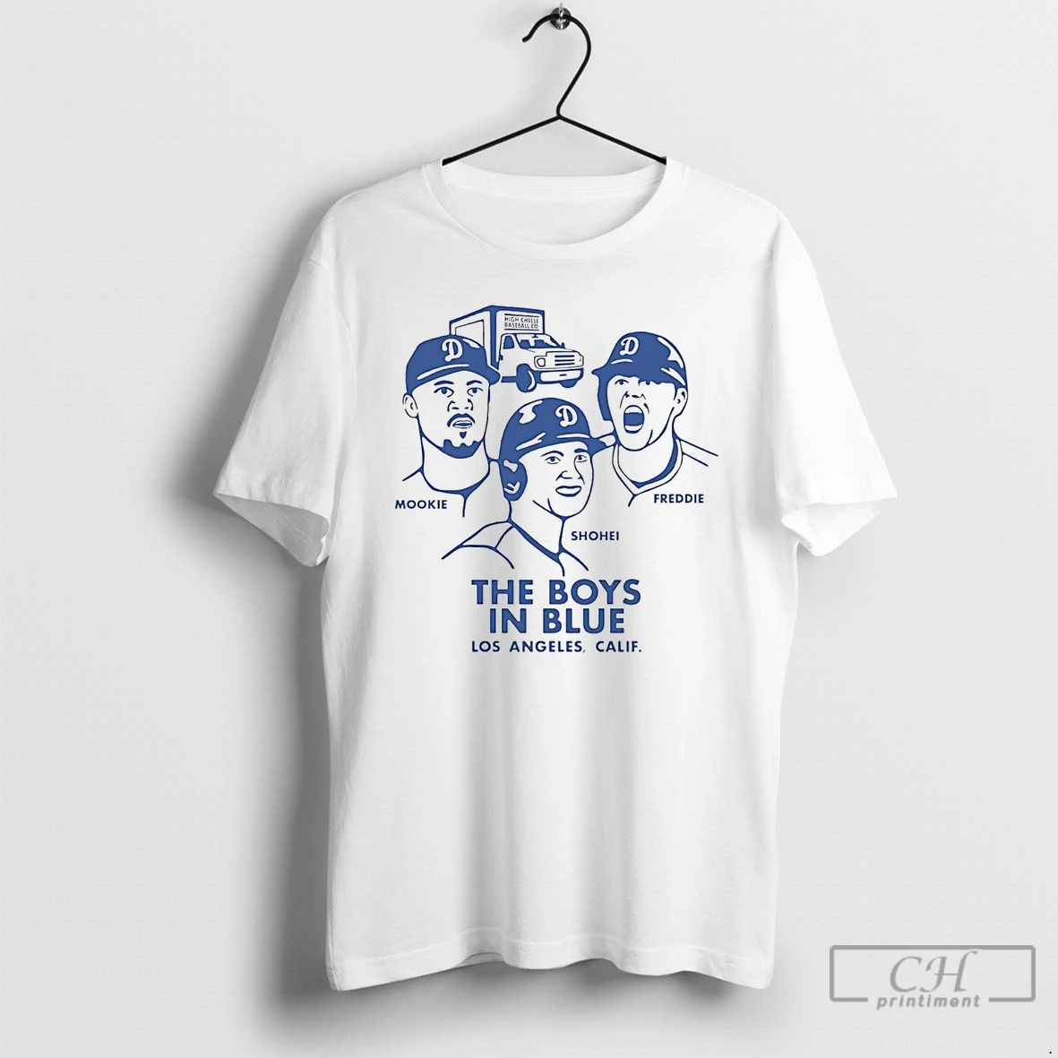 Classic Mookie Shohei Freddie The Boys In Blue Dodgers T Shirts Hoodie