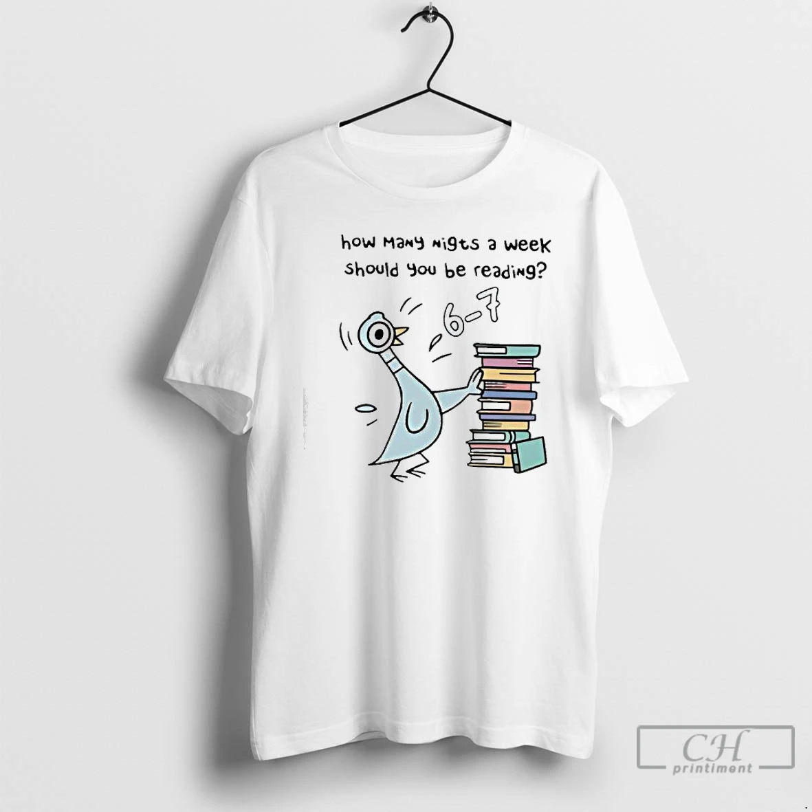 Classic Pigeon 67 Reading Book Lover Librarian T Shirts Sweater Hoodie