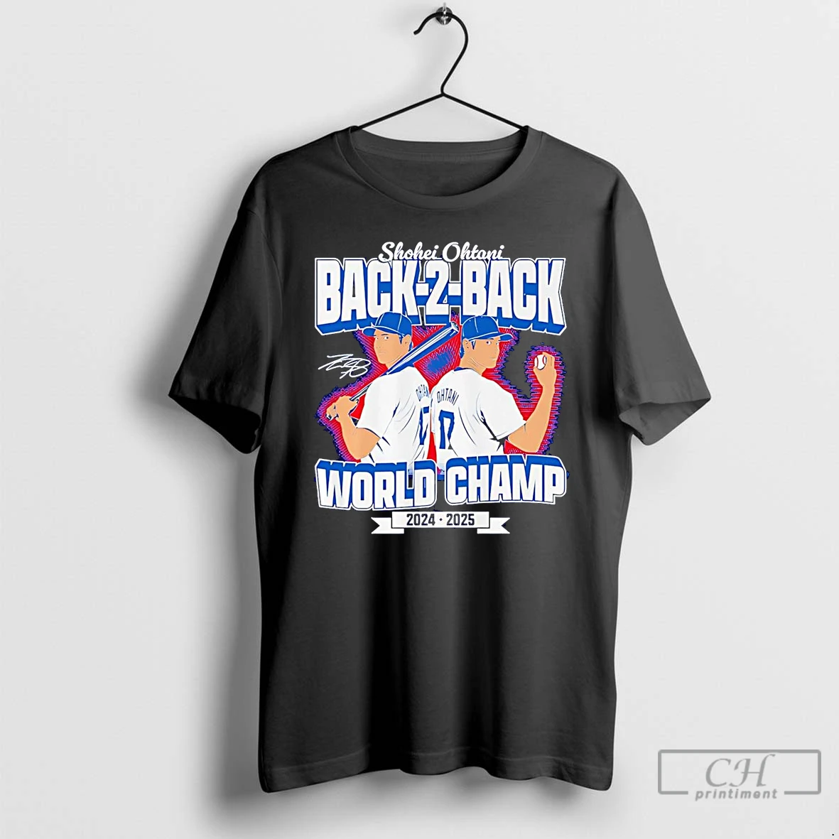 Classic Shohei Ohtani Back To Back World Champs 2025 T Shirts Hoodie