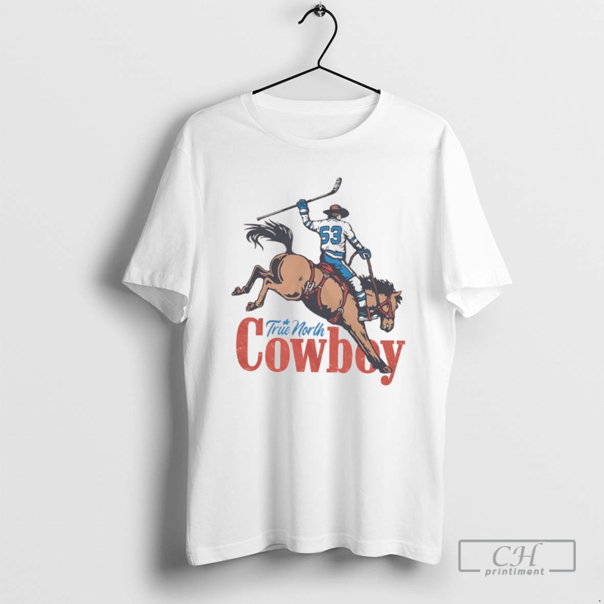 Classic True North Cowboy Hockey Shirt Sweater