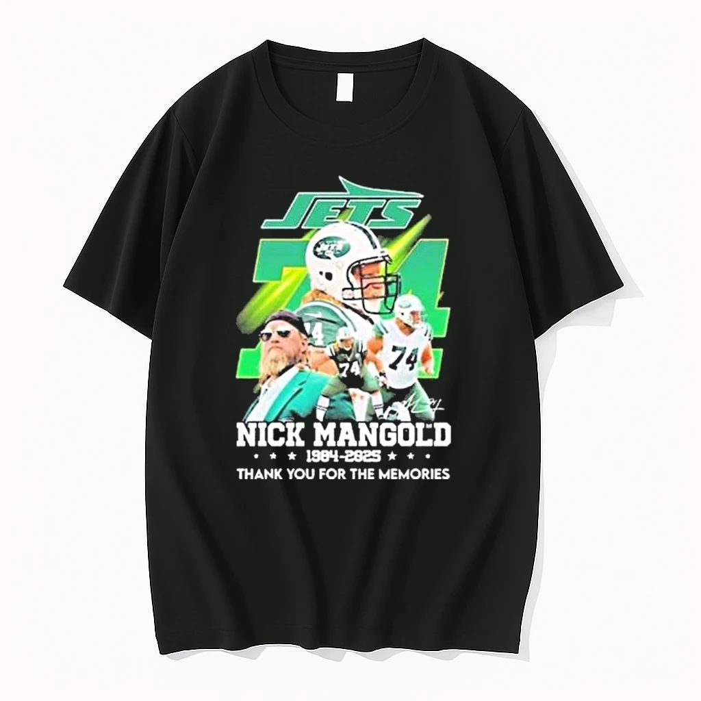 Nick Mangold 1984 2025 New York Jets Thank You For The Memories Signature Tshirts Sweater Hoodie