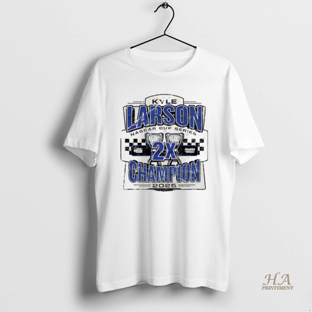 Official 2025 Two Time Nascar Cup Series Champion Kyle Larson Vintage Shirt