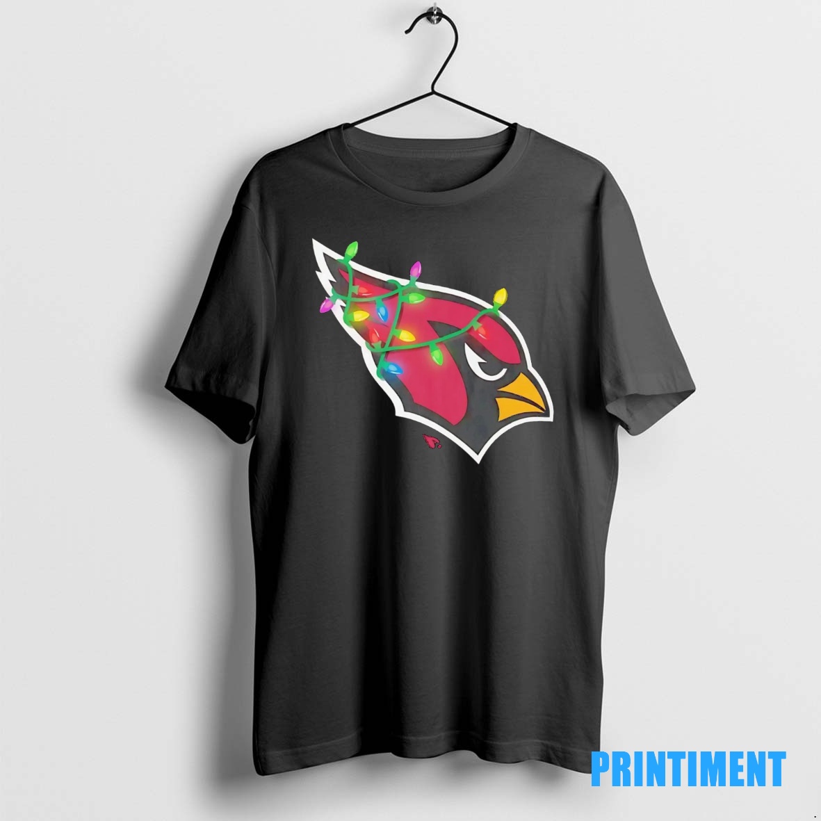 Official Arizona Cardinals Logo Christmas Light Tee Sweater Hoodie