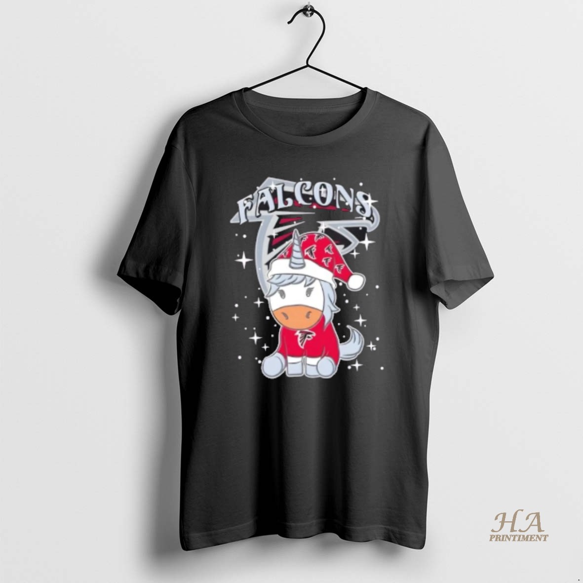 Official Atlanta Falcons Football X Unicorn Merry Christmas T Shirt