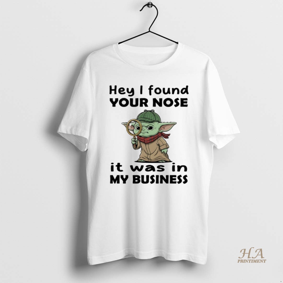 Official Baby Yoda Hey I Found Your Nose It Was In My Business Shirt