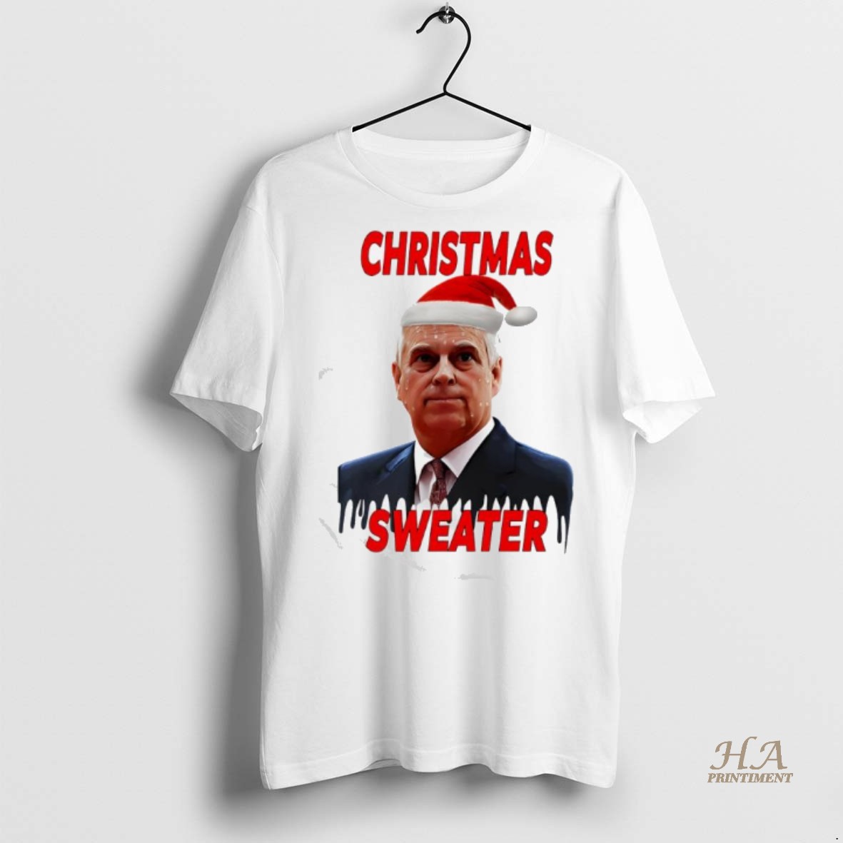 Official Christmas Prince Andrew Christmas Shirt Hoodie
