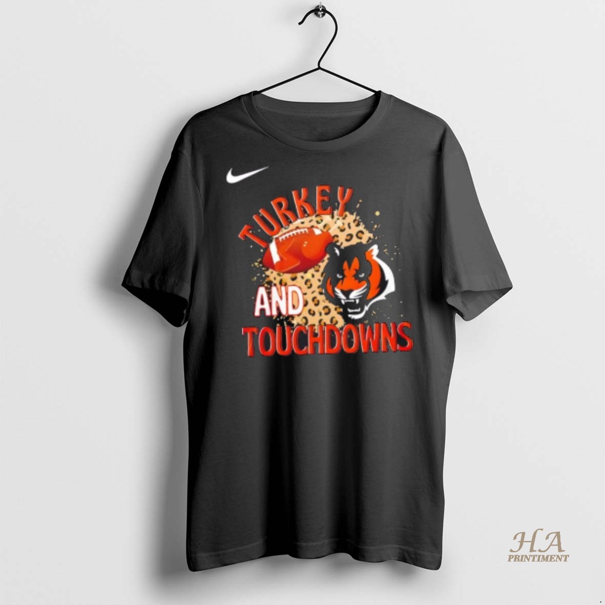 Official Cincinnati Bengals X Thanksgiving Game 2025 2 Sided Shirt Hoodie