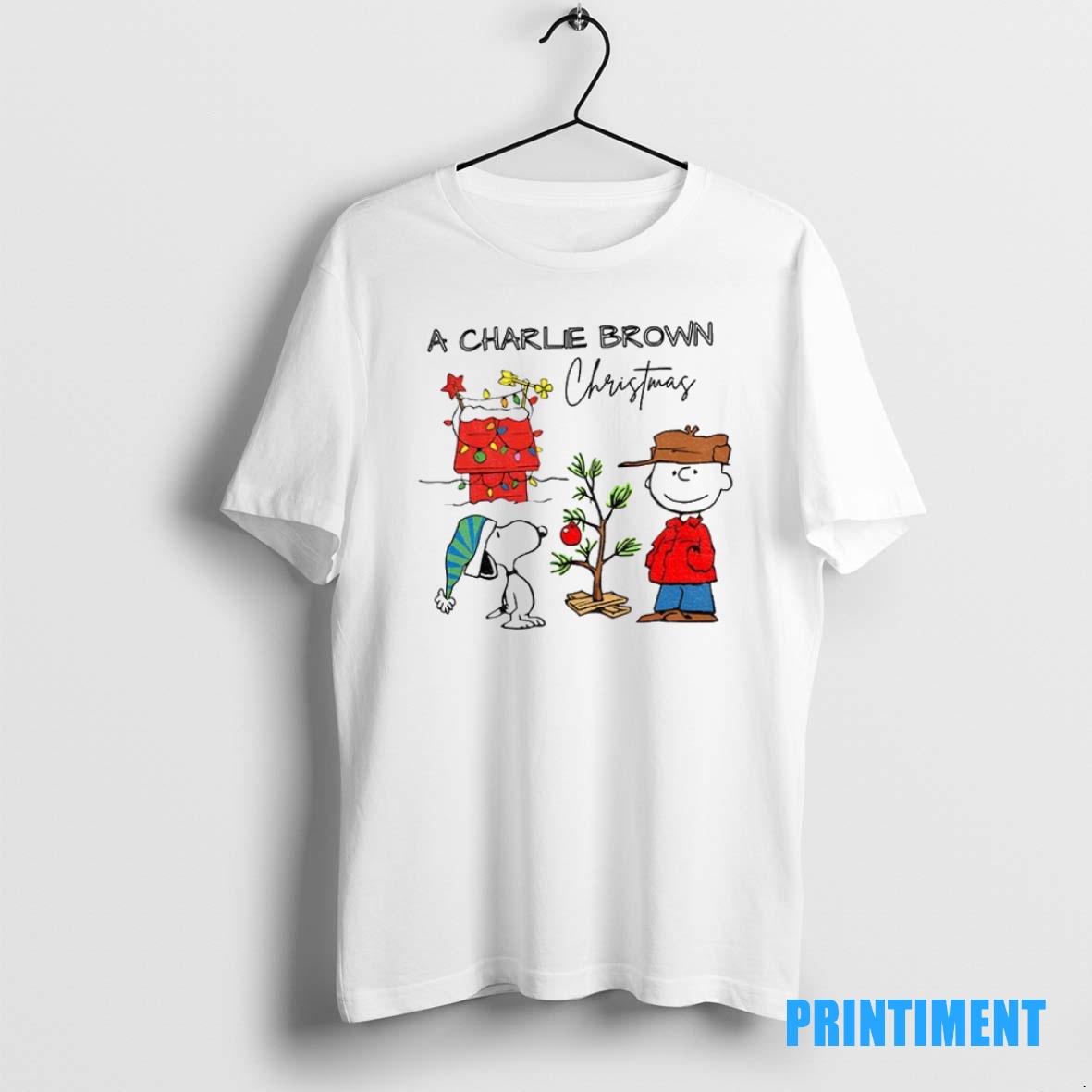 Official Cute Snoopy And Charlie Brown Inspired Xmas A Charlie Brown Christmas Tee Sweater Hoodie