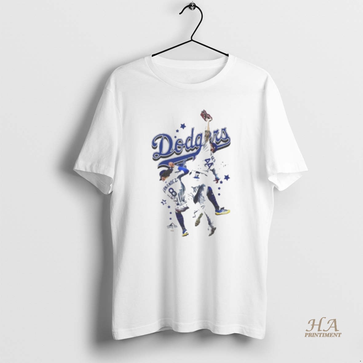 Official Dodger Andy Pages Catch Shirt