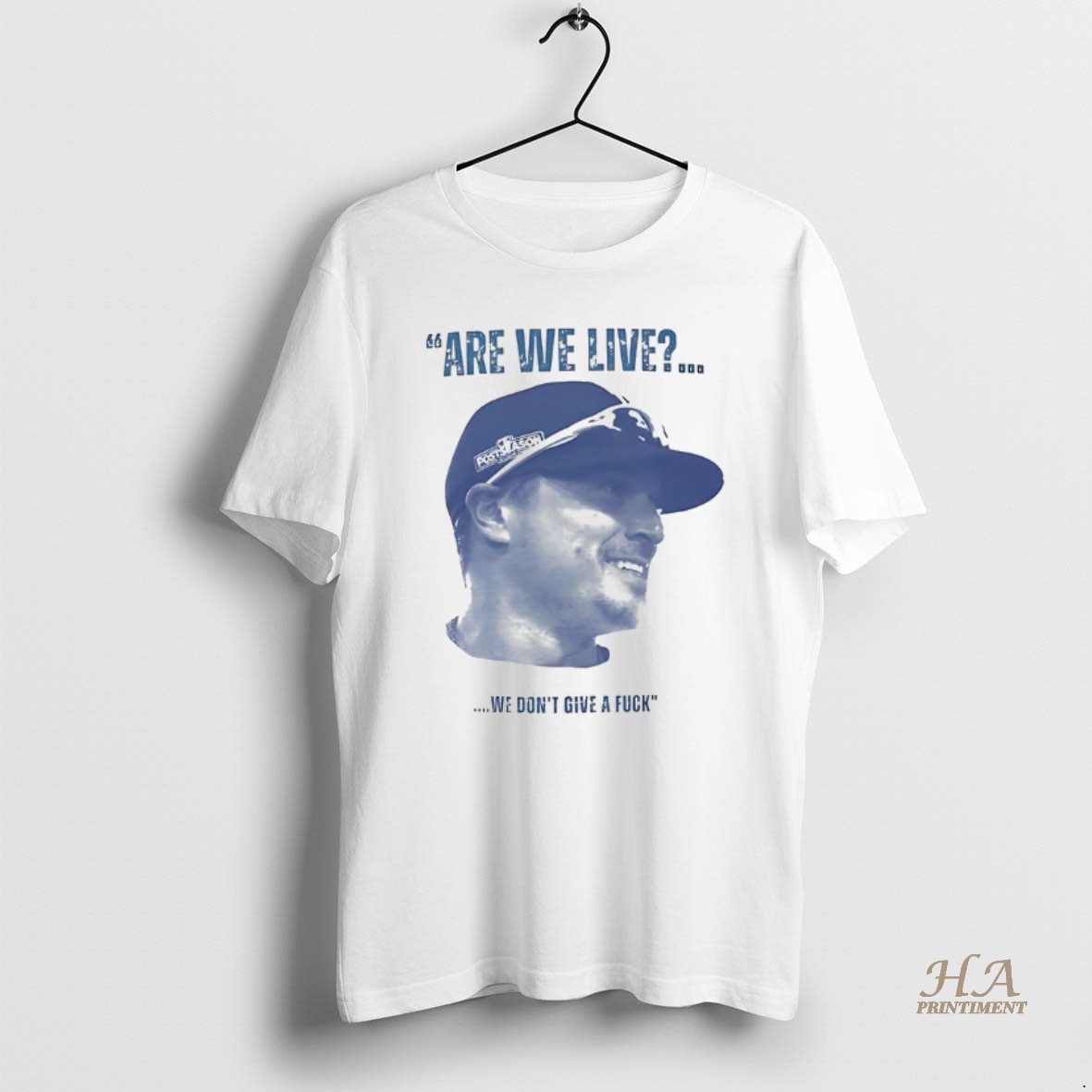 Official Enrique Hernandez World Series Champions 2025 Are You Live We Dont Give A Fuck T Shirt
