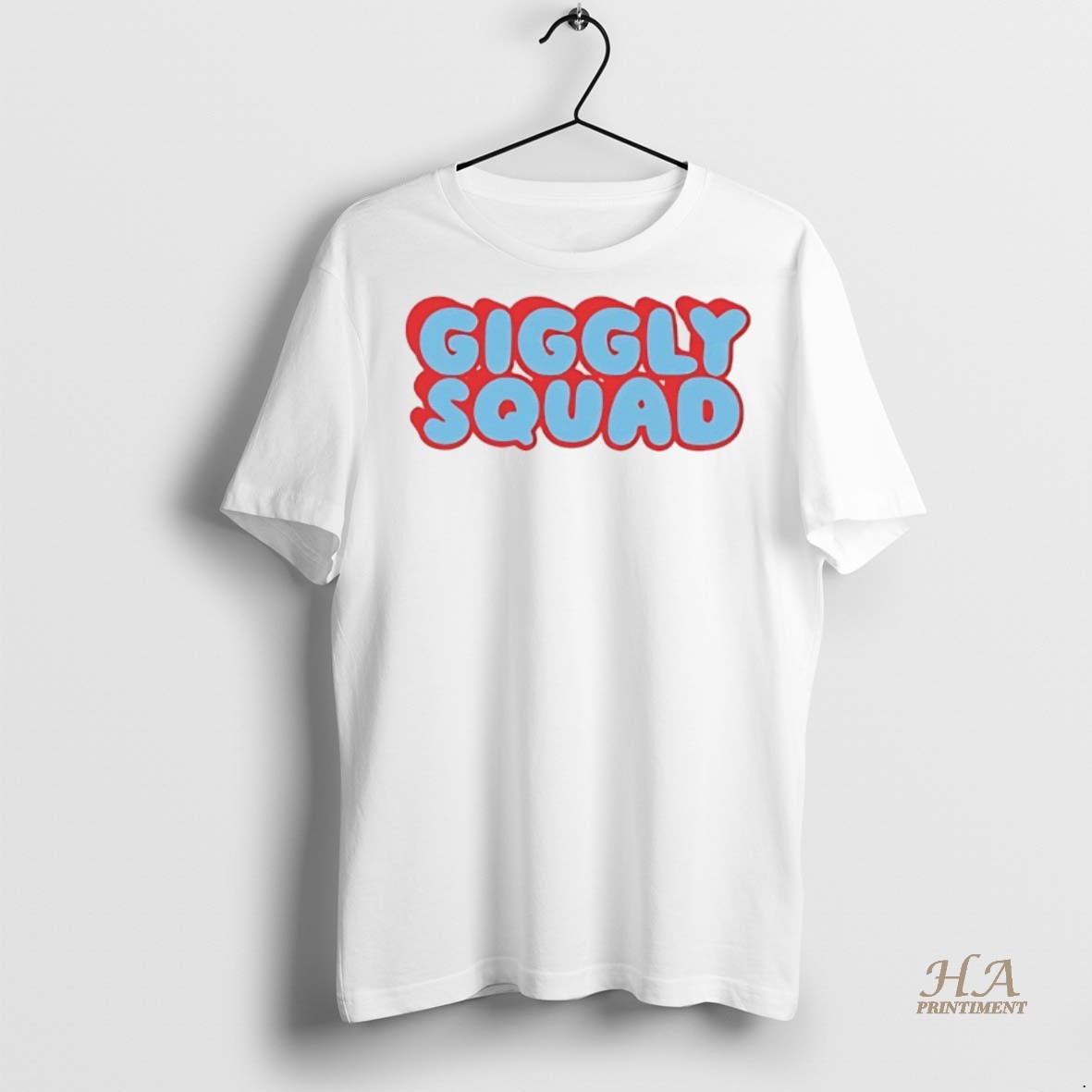 Official Giggly Squad Bubble Logo Shirt Hoodie
