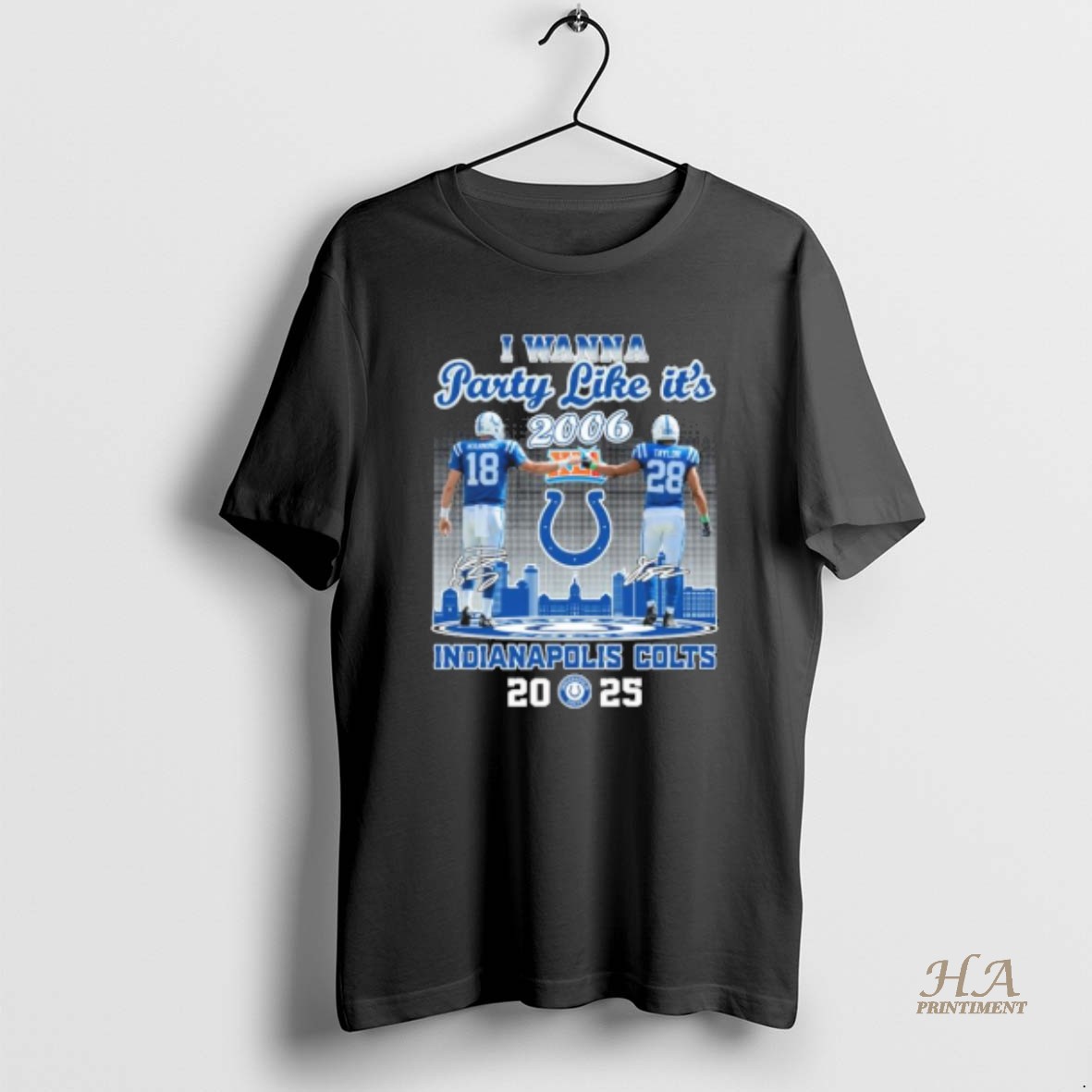 Official I Wanna Party Like Its 2006 Indianapolis Colts 2025 T Shirt