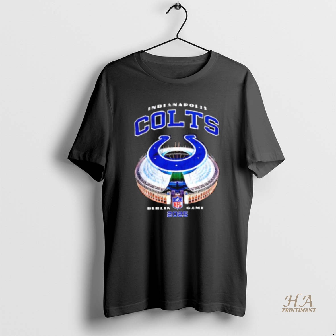Official Indianapolis Colts Stadium Berlin Nfl Game T Shirt