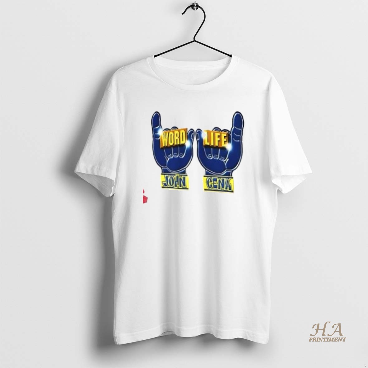 Official Jonh Cena Word Life Ringer T Shirt