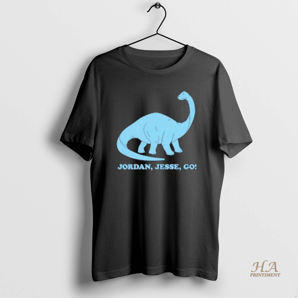 Official Jordan Jesse Go Dinosaur T Shirt
