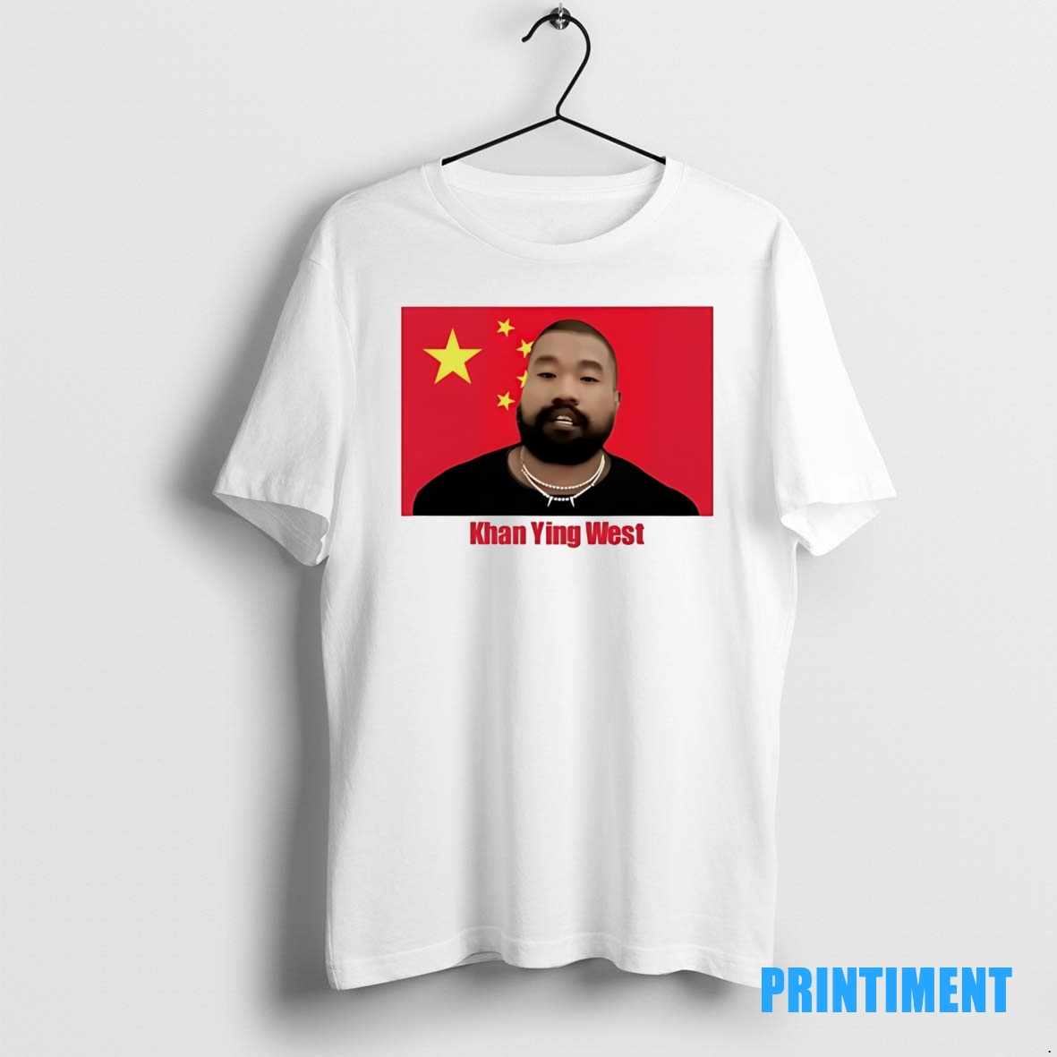 Official Khan Ying West China Flag Tee Sweater Hoodie
