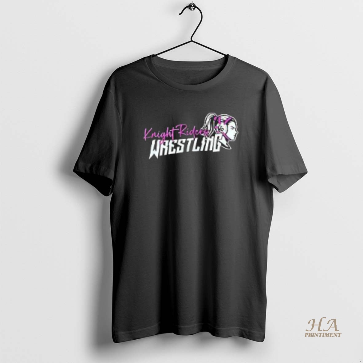 Official Knight Riders Wrestling Girl T Shirt
