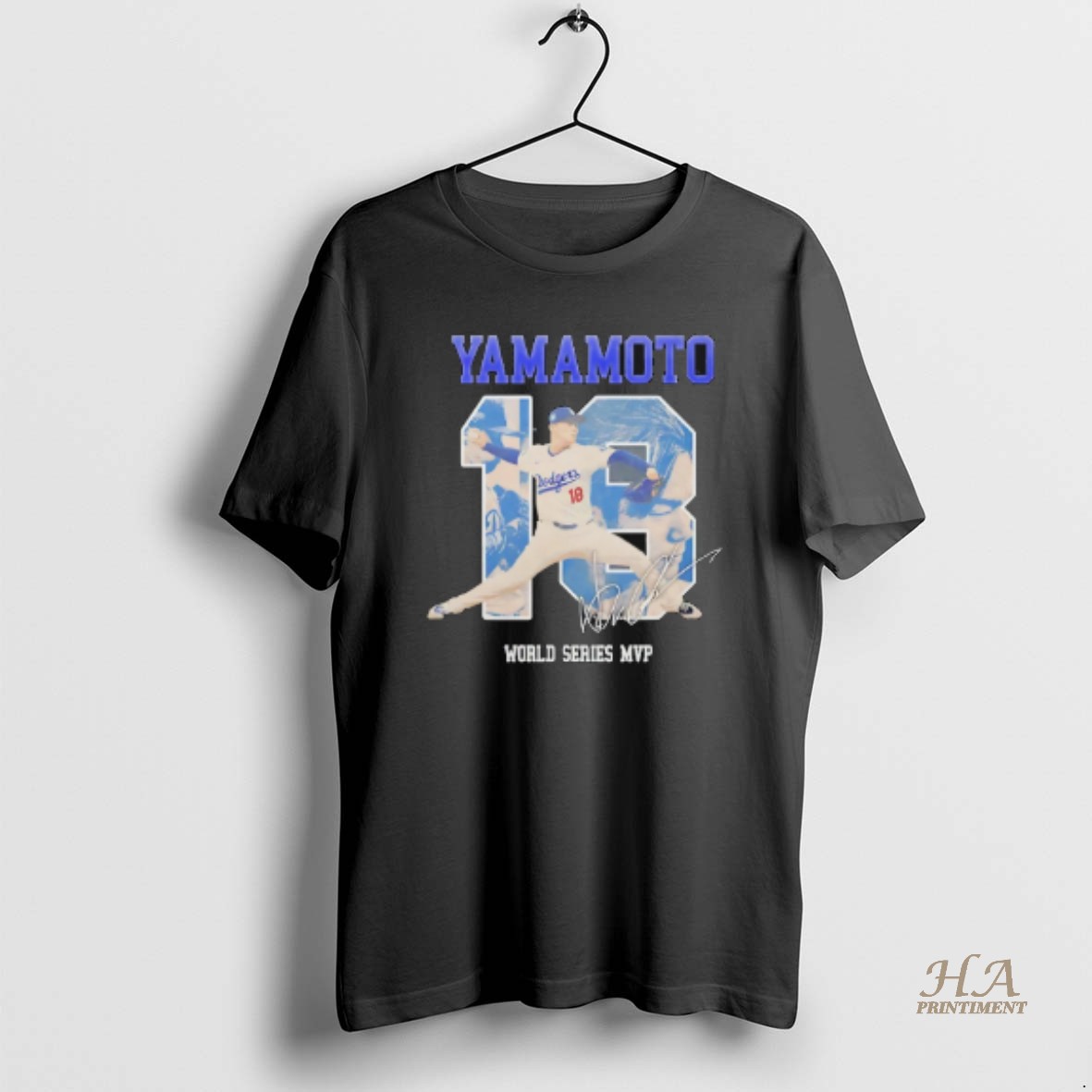 Official La Dodgers Yoshinobu Yamamoto World Series Mvp Signature Shirt