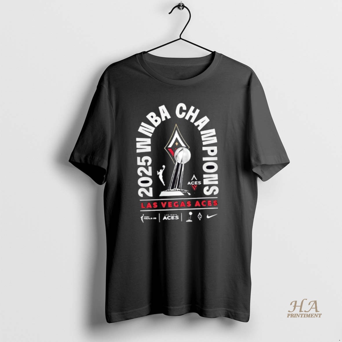 Official Las Vegas Aces Womens Basketball Champions Sign 2025 T Shirt